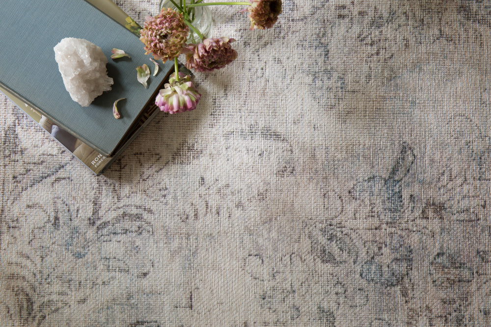 Loren Silver / Slate Rug (LQ-04)