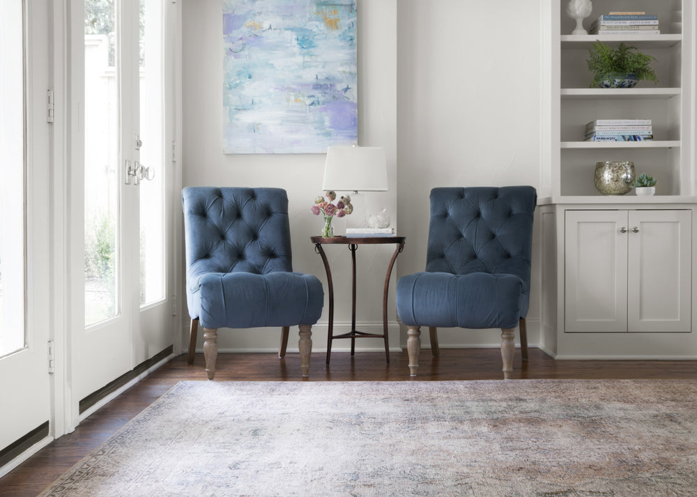 Loren Silver / Slate Rug (LQ-04)