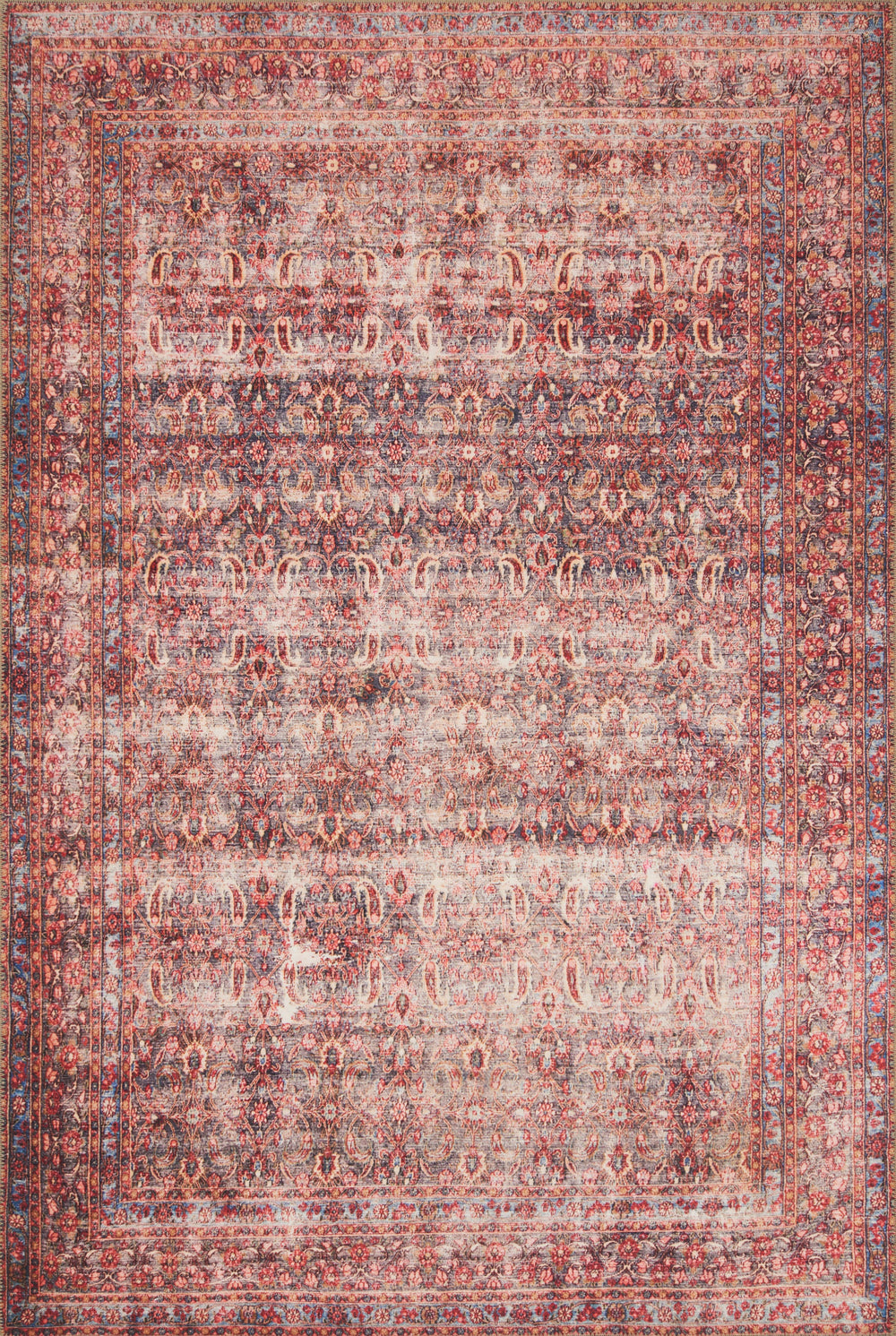 Loren Eggplant / Crimson Rug (LQ-05)