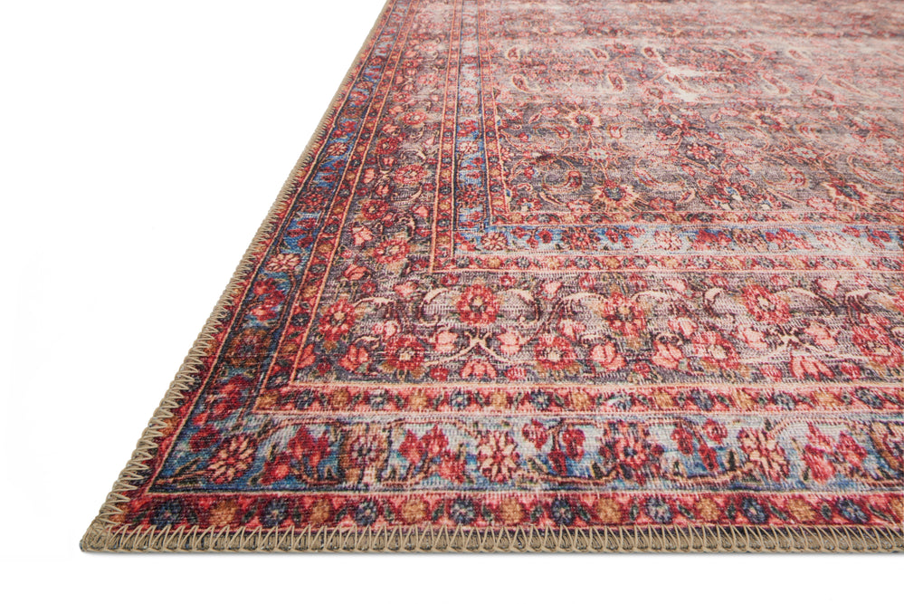 Loren Eggplant / Crimson Rug (LQ-05)
