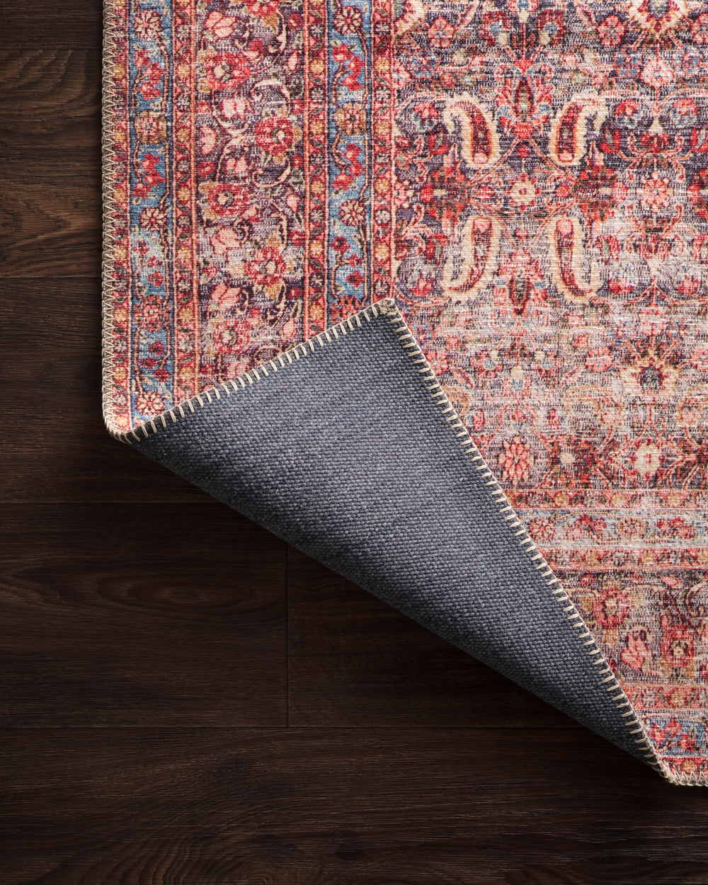 Loren Eggplant / Crimson Rug (LQ-05)