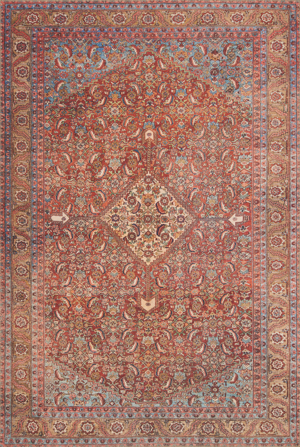 LQ-06 LOLOI LOREN RED / MULTI MULTI
