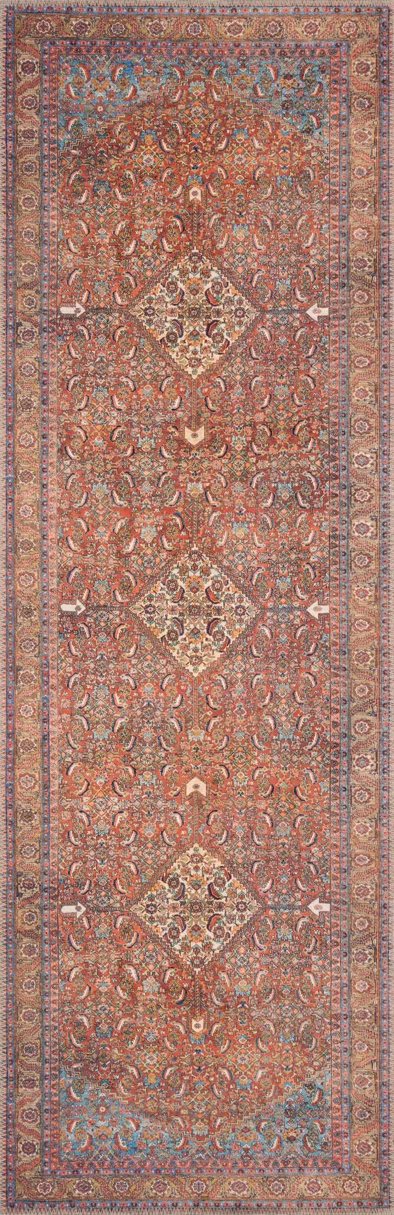 LQ-06 LOLOI LOREN RED / MULTI MULTI