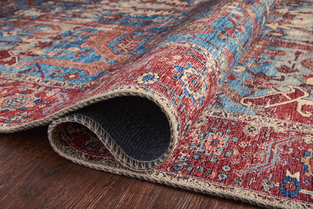 Loren Blue / Red Rug (LQ-10)