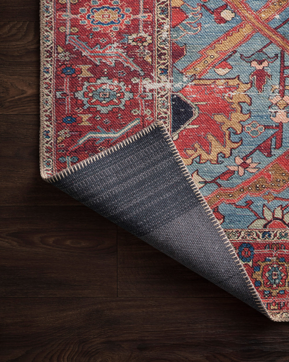 Loren Blue / Red Rug (LQ-10)