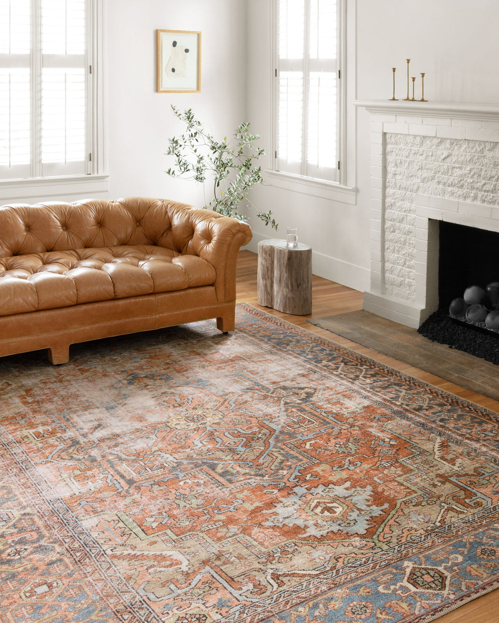 Loren Terracotta / Sky Rug (LQ-15)