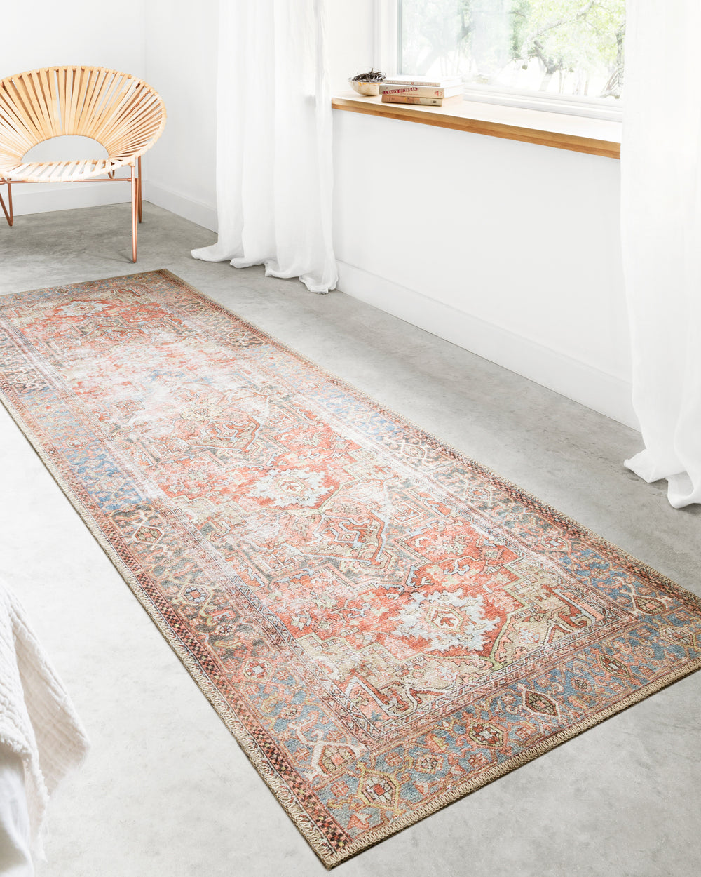 Loren Terracotta / Sky Rug (LQ-15)