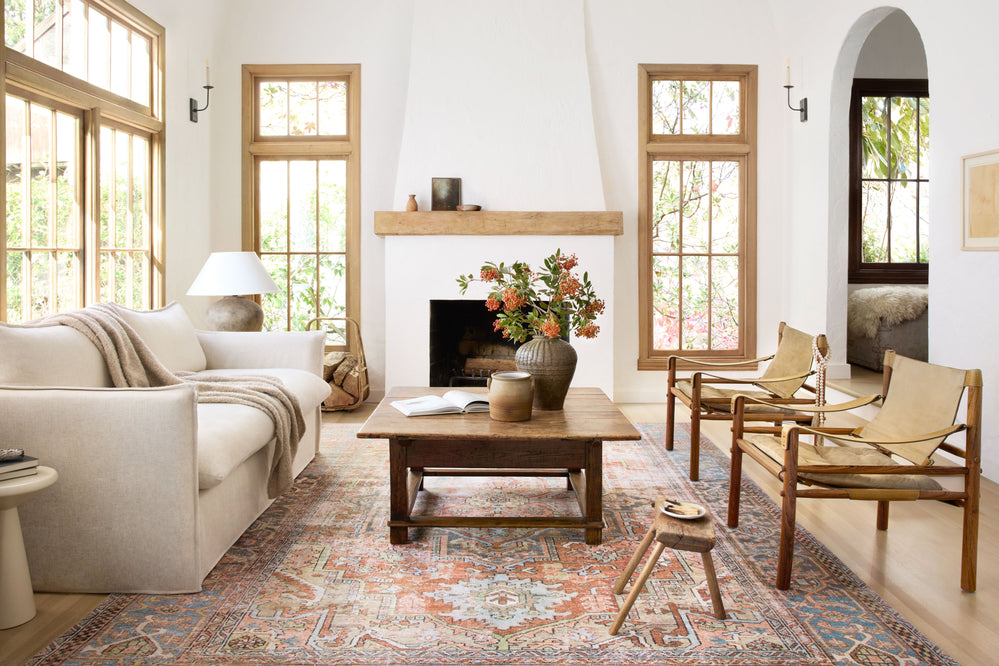 Loren Terracotta / Sky Rug (LQ-15)