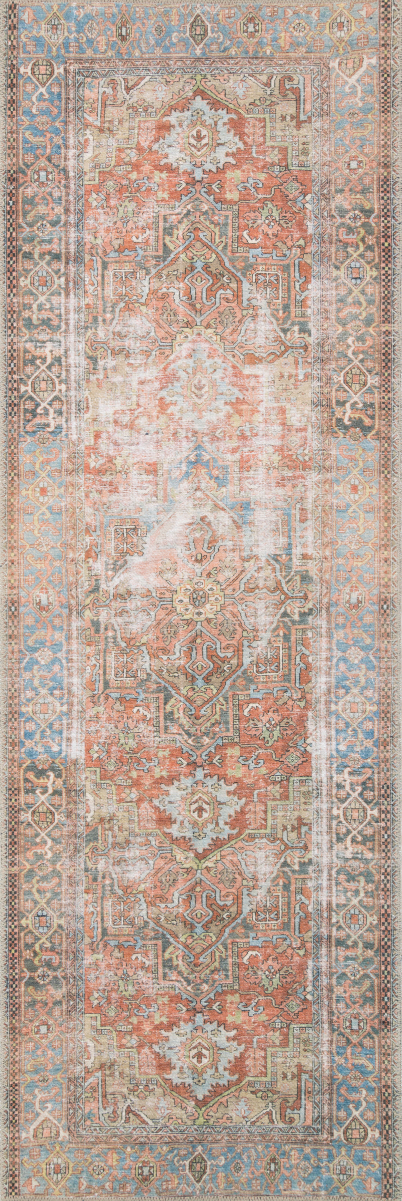 Loren Terracotta / Sky Rug (LQ-15)