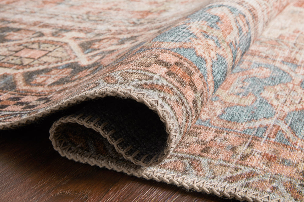 Loren Terracotta / Sky Rug (LQ-15)