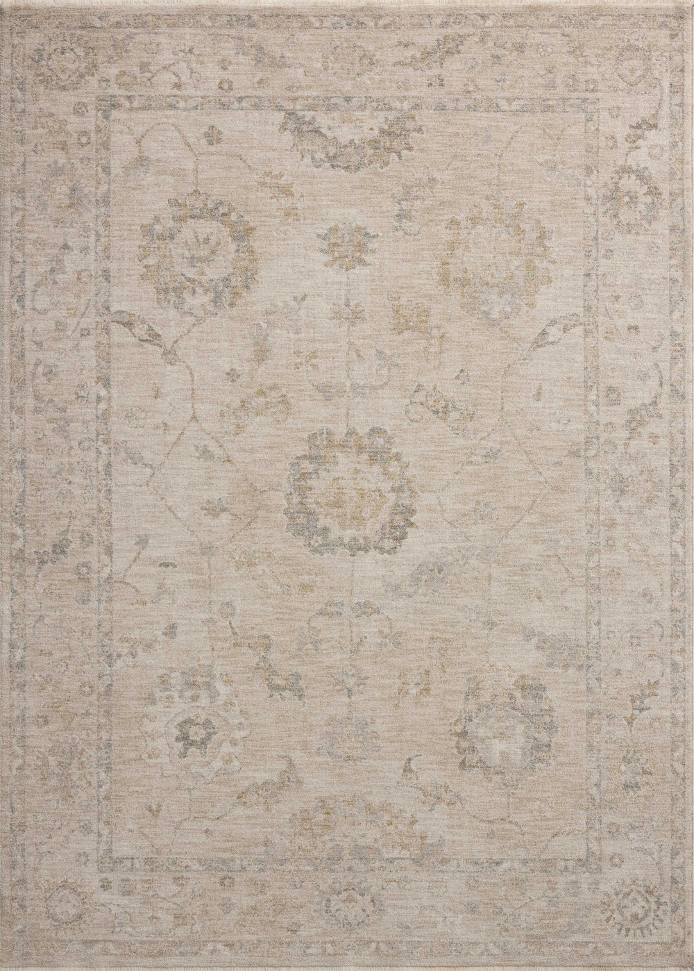 Louisa Oatmeal / Slate Rug (LOI-02)