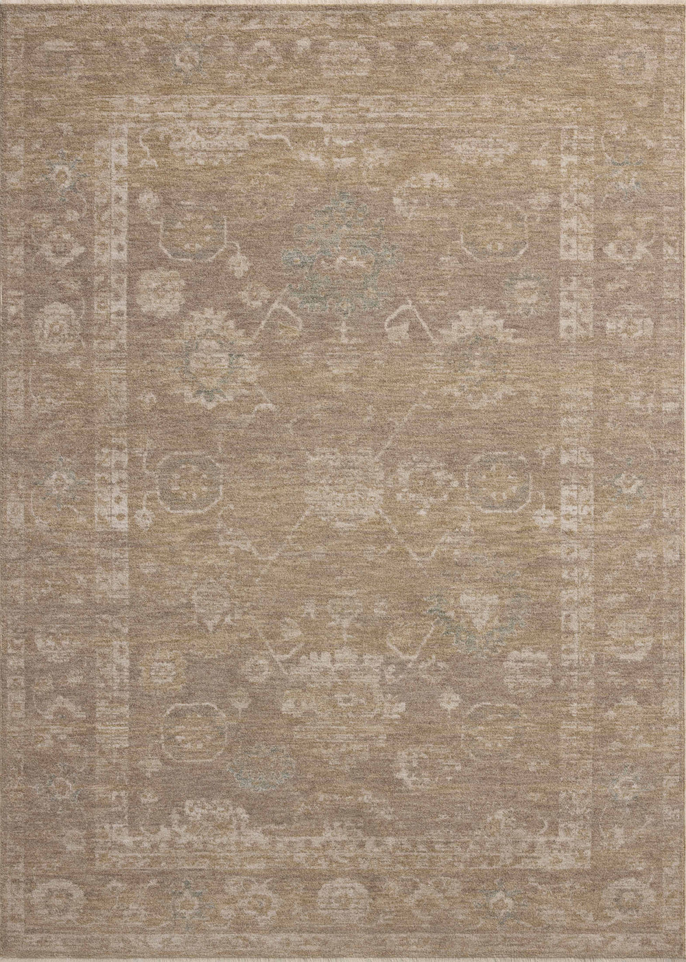 Louisa Taupe / Gold Rug (LOI-04)