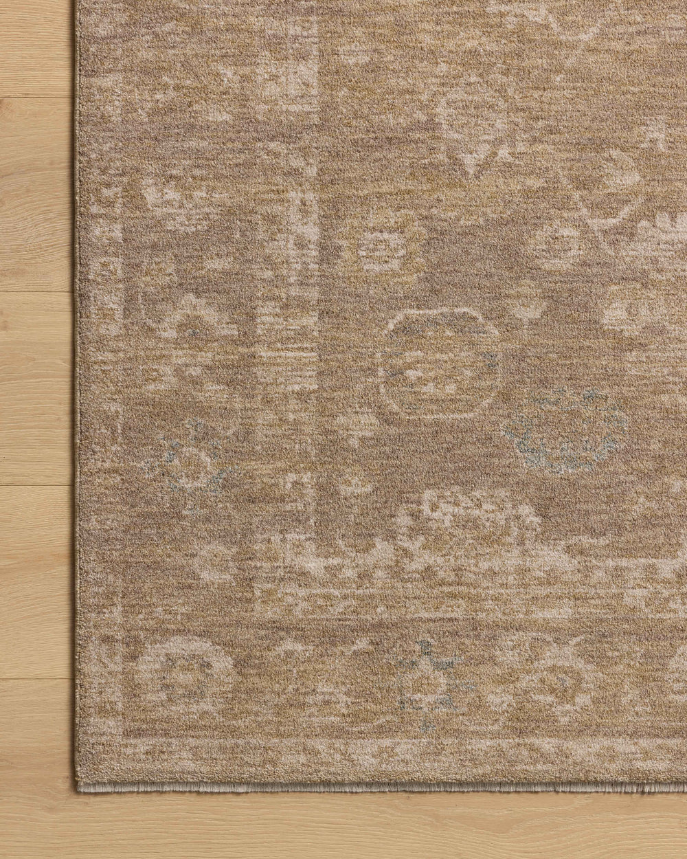 Louisa Taupe / Gold Rug (LOI-04)