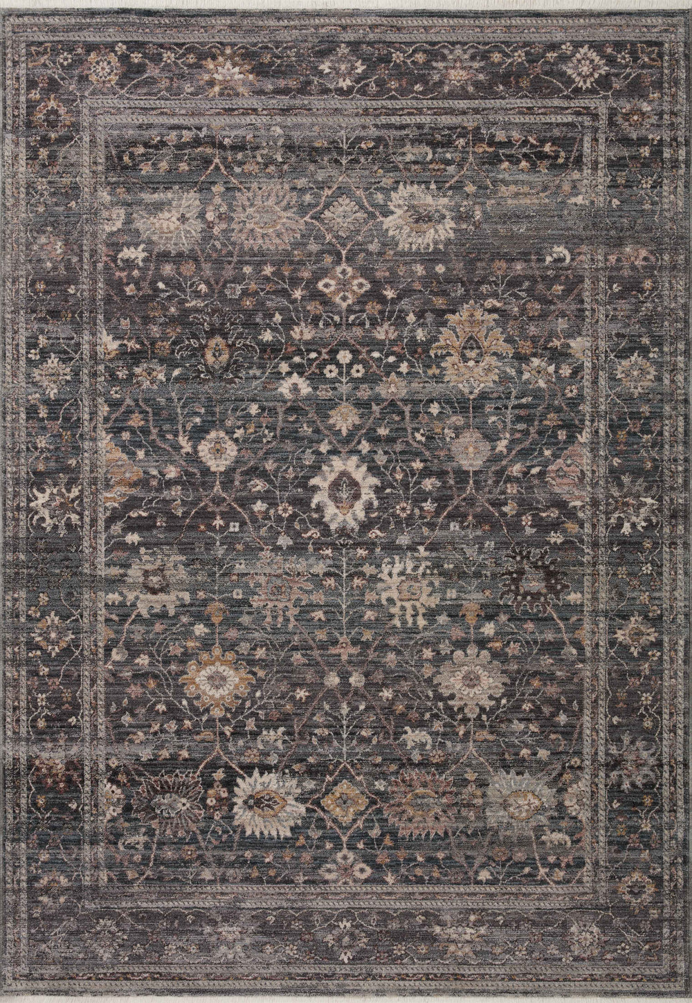 LYR-04 Loloi Lyra Ink / Multi Rug