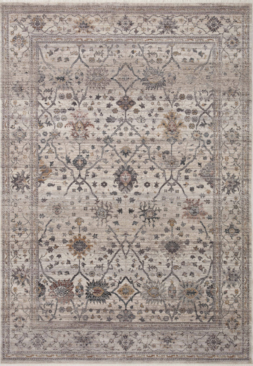 Ly-04 loloi Lyra Pebble / Multi tapis