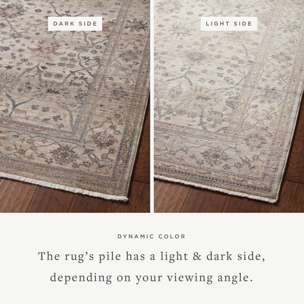 Ly-04 loloi Lyra Pebble / Multi tapis
