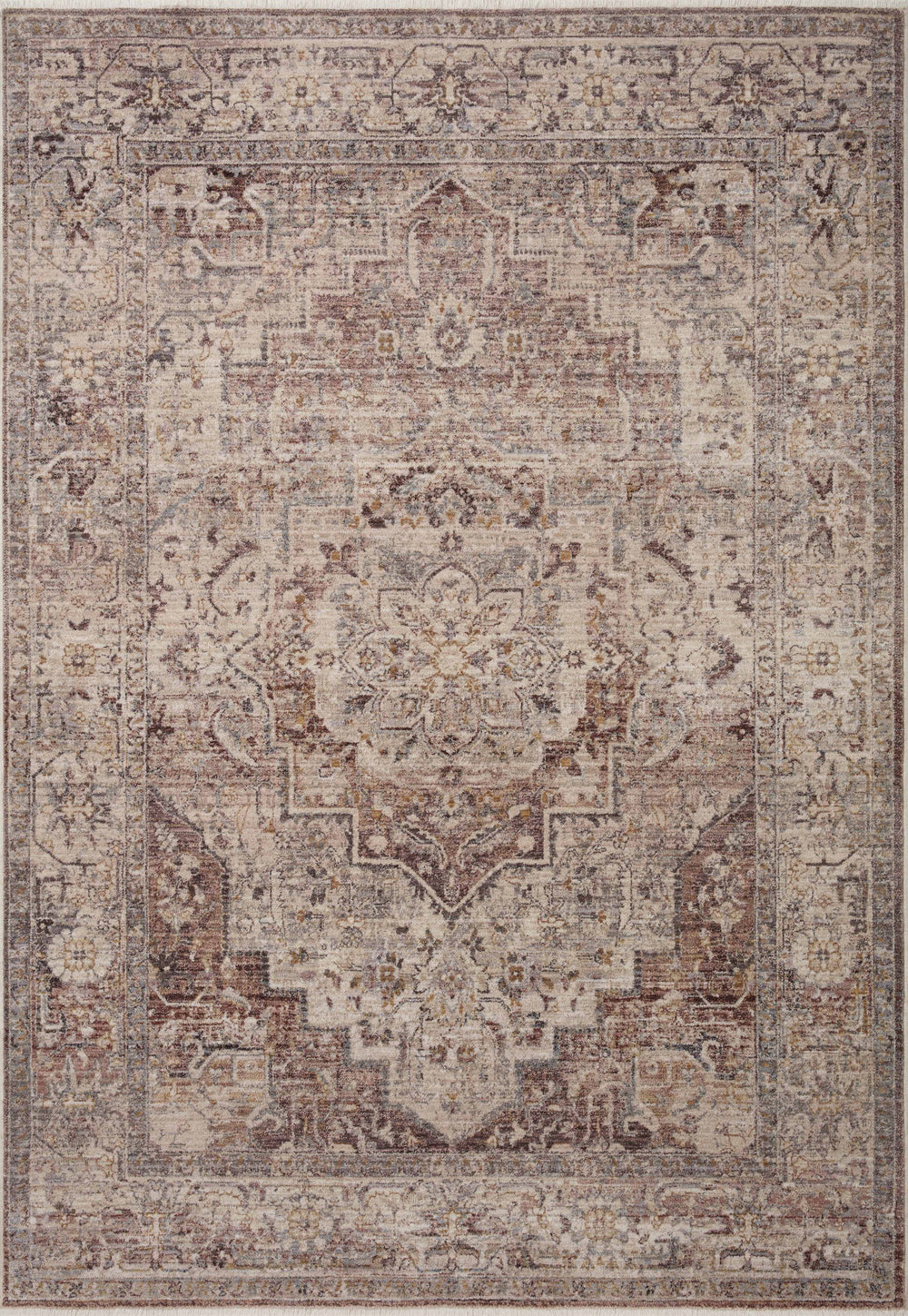 Lyra Berry / Stone Rug (LYR-06)