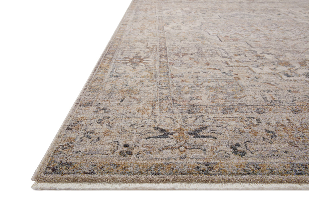 Ly-06 Loloi Lyra Tapis naturel / or