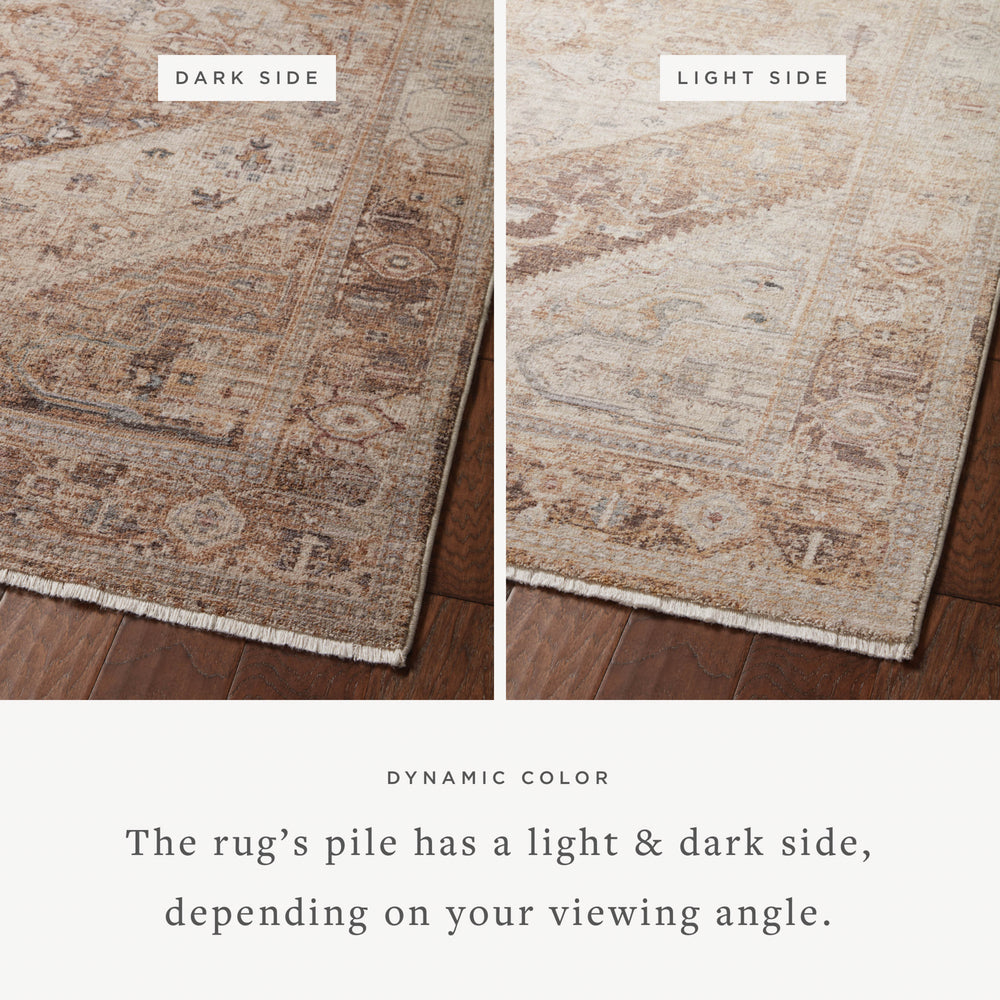 Lyra Natural / Mocha Rug (LYR-07)