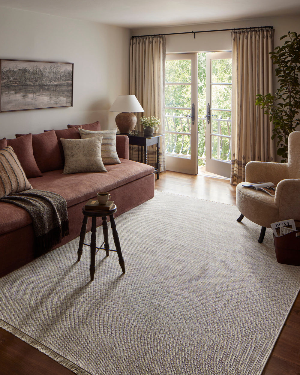 Malibu Ivory / Dove Rug (MAB-01)