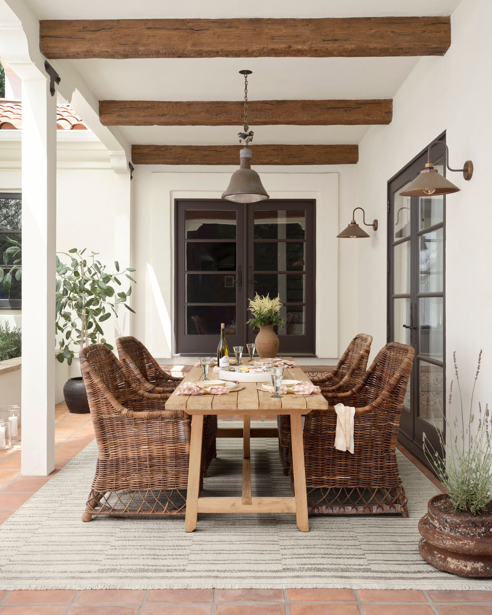Tapis Malibu ivoire/colombe (MAB-03)