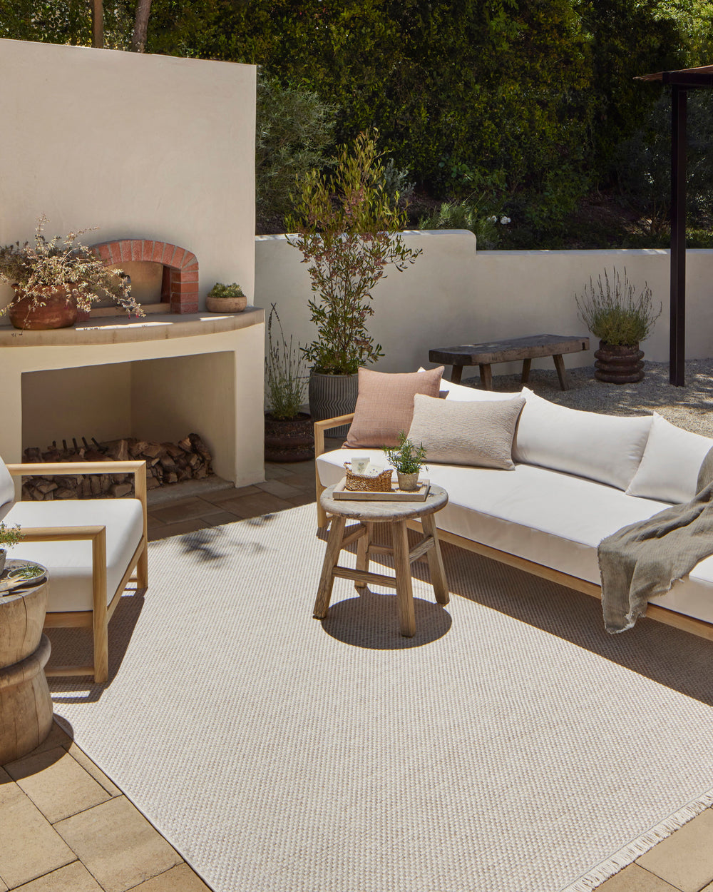 Malibu Ivory / Dove Rug (MAB-05)