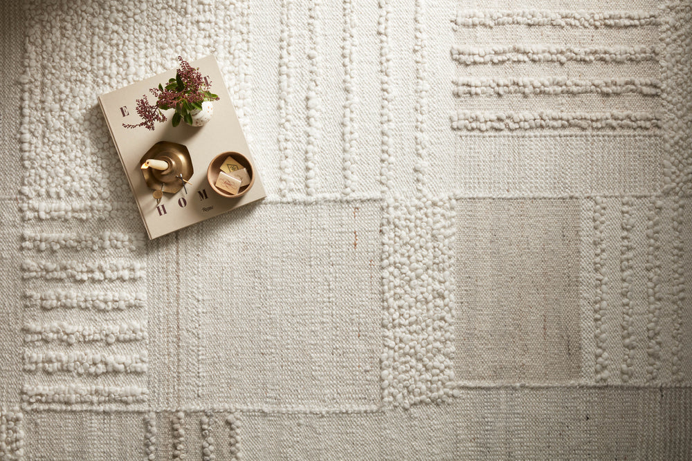 Manfred Ivory / Pebble Rug (MAN-01)