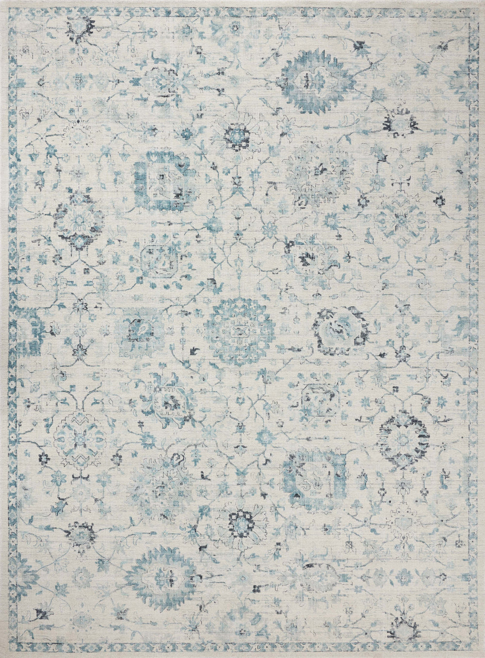 Mac-02 Marcella Blue / Ivory Rug