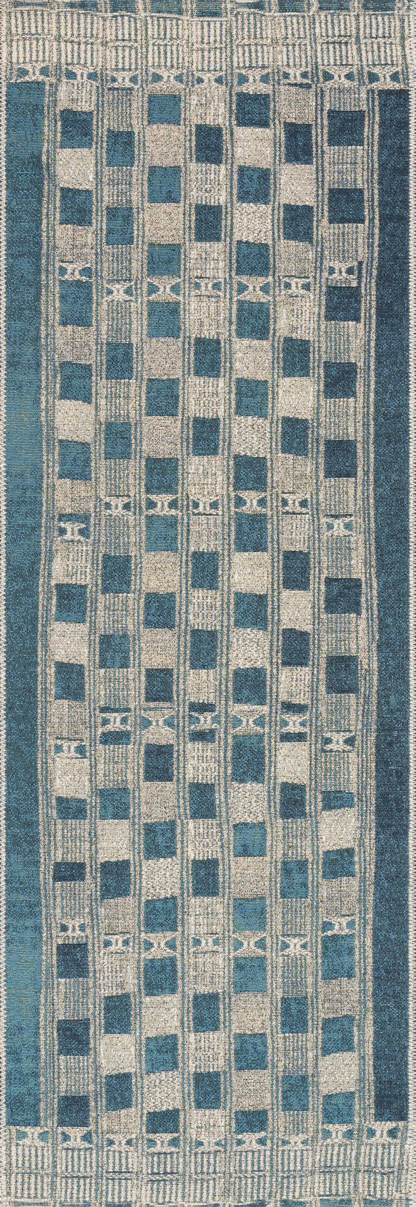 Mika Blue / Ivory Rug (MIK-08)