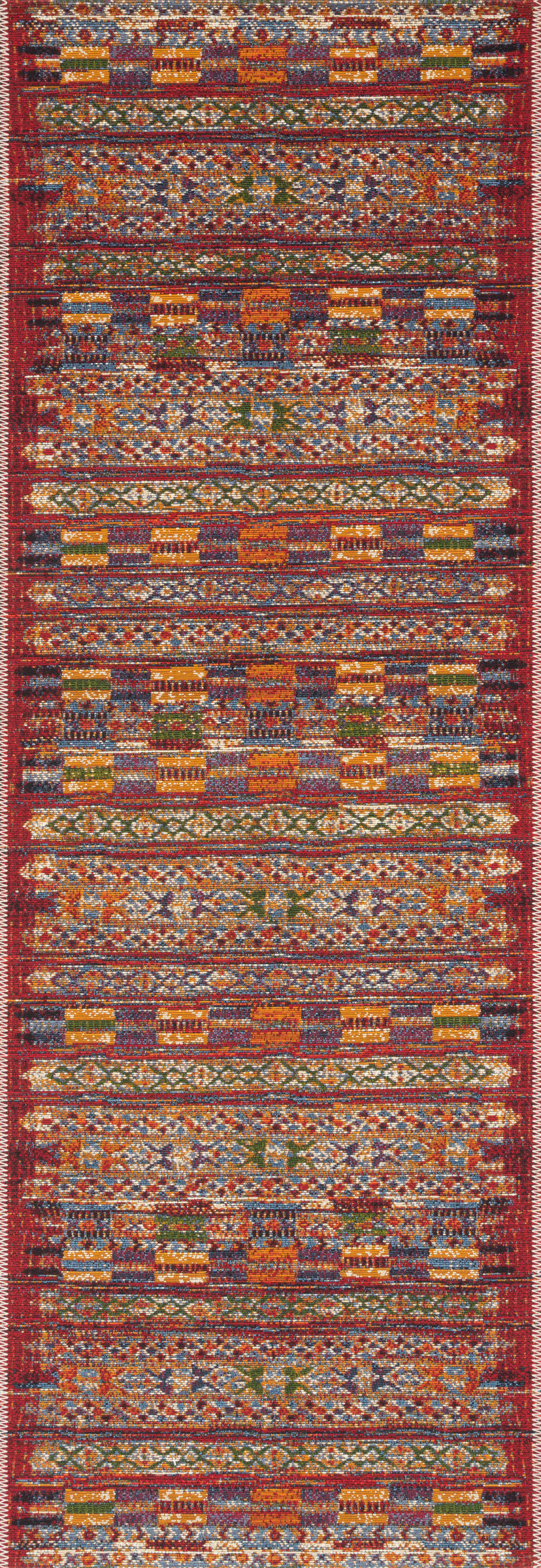 Mika Red / Multi Rug (MIK-09)