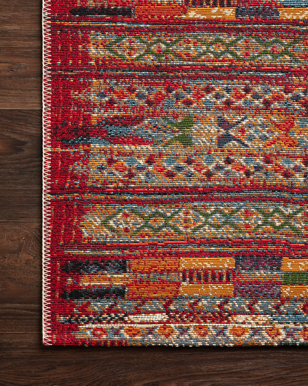 Mika Red / Multi Rug (MIK-09)