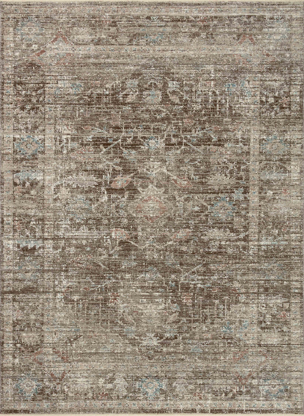 MIE-03 Loloi Millie Charcoal / Dove Rug