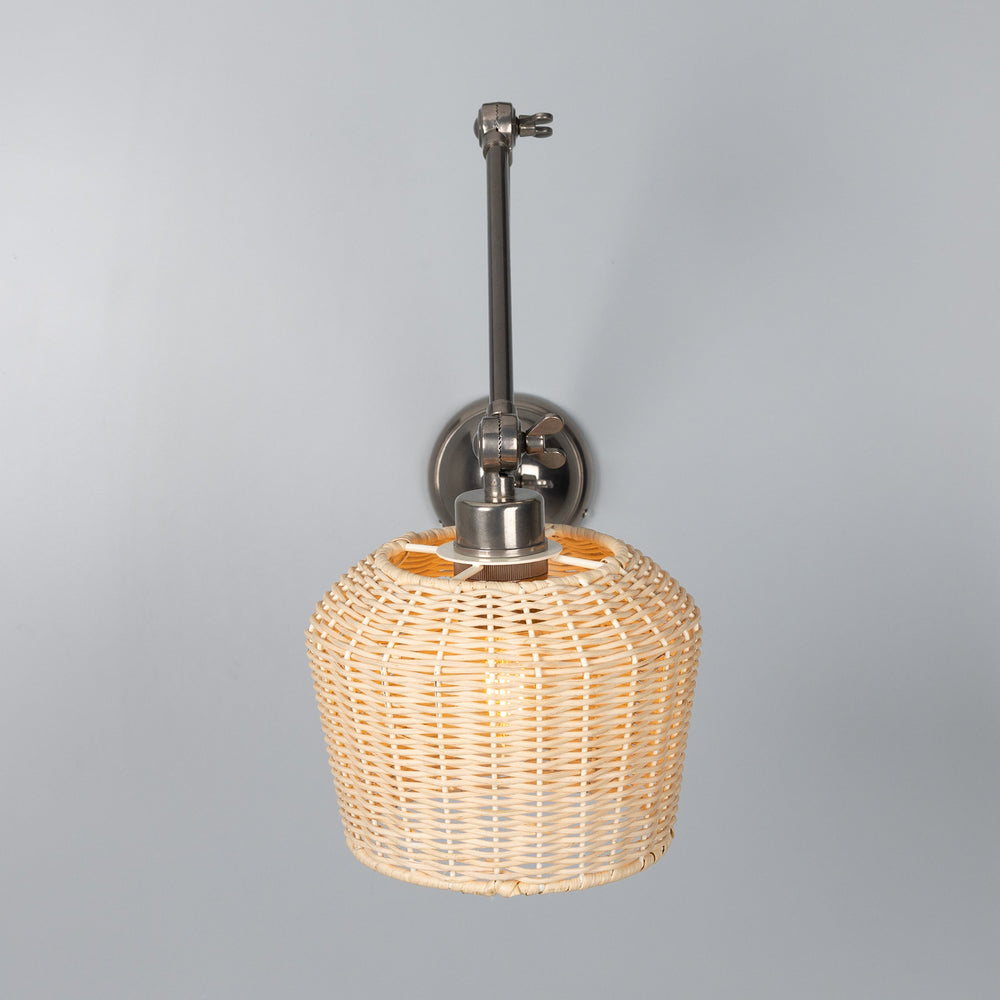 Manila Rattan Small Wall Light