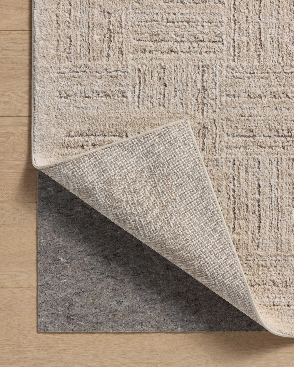 Tapis Monty Ivoire / Taupe (MOT-01)