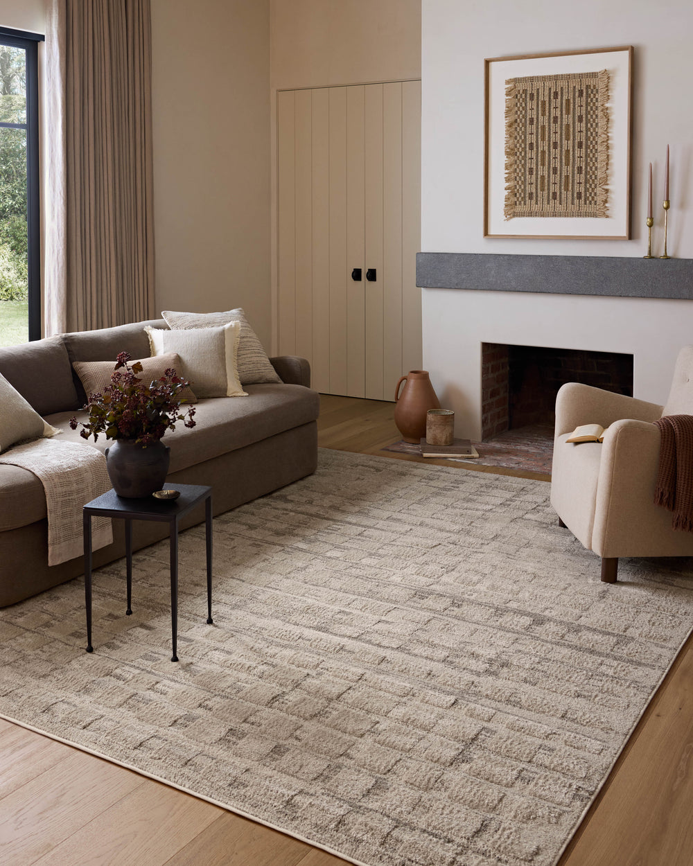 Monty Pebble / Tapis beige (MOT-06)