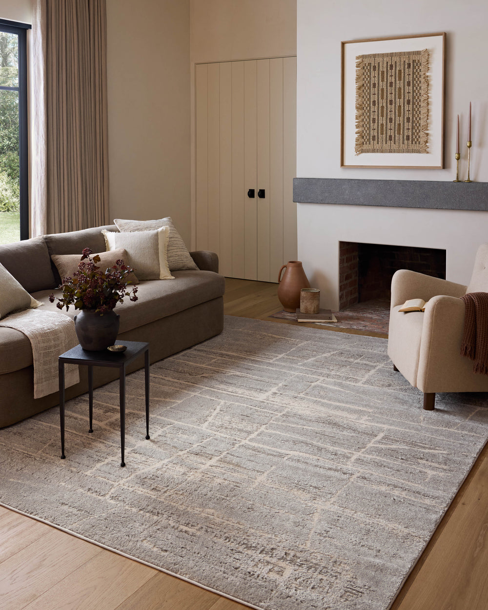 Tapis Monty Naturel / Brume (MOT-07)