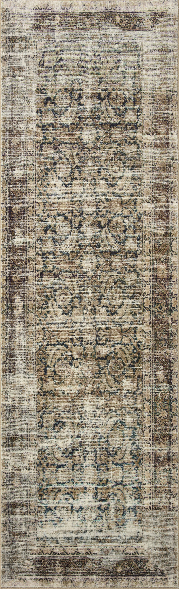 Morgan Navy / Sand Rug (MOG-02)