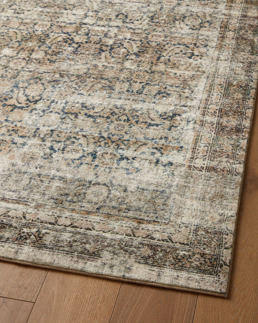 Morgan Navy / Sand Rug (MOG-02)