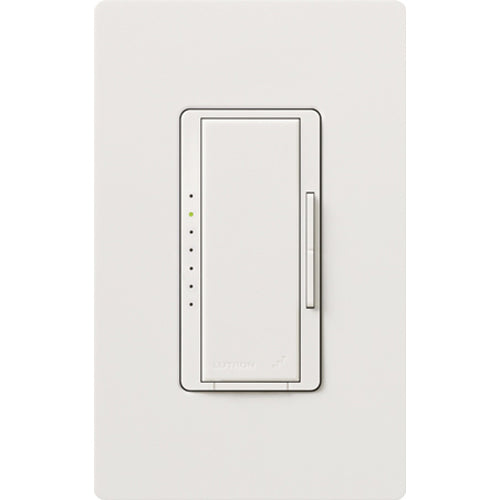 Lutron Maestro Wireless Dimmer, Incandescent/Halogen, Magnetic Low-Voltage, Multi-location/single-pole, 120V/600W/VA, MRF2-6MLV-WH, Gloss White - Union Lighting and Décor