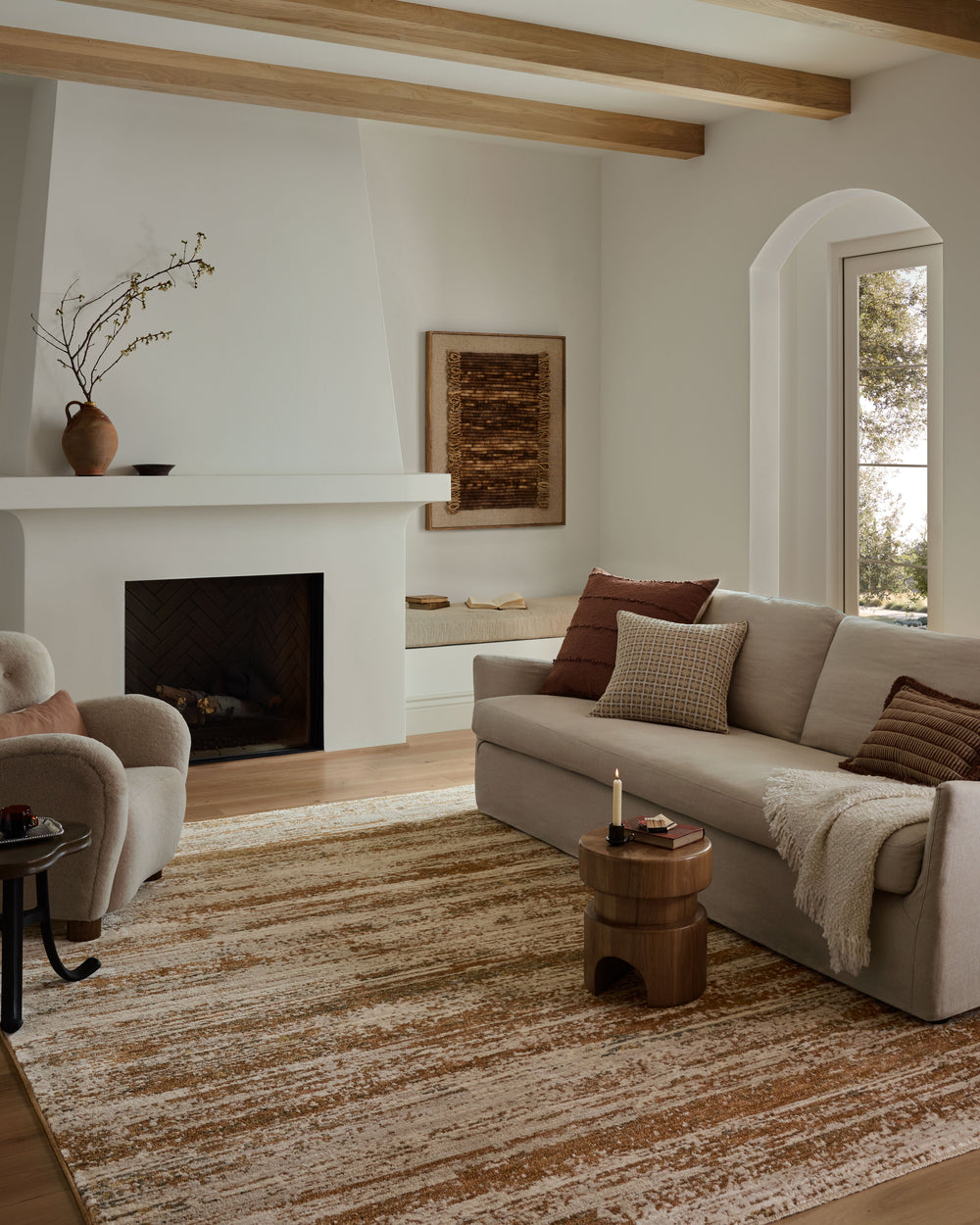 Nellie Copper / Pebble Rug (NEL-04)