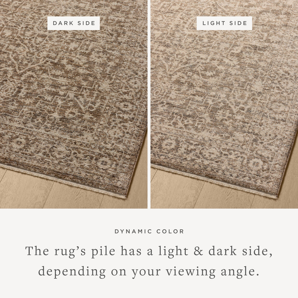 NEW-02 Newman DarktaUpe / Rug naturel