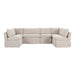 Fable Slipcover Dining Banquette U-Shape 121In