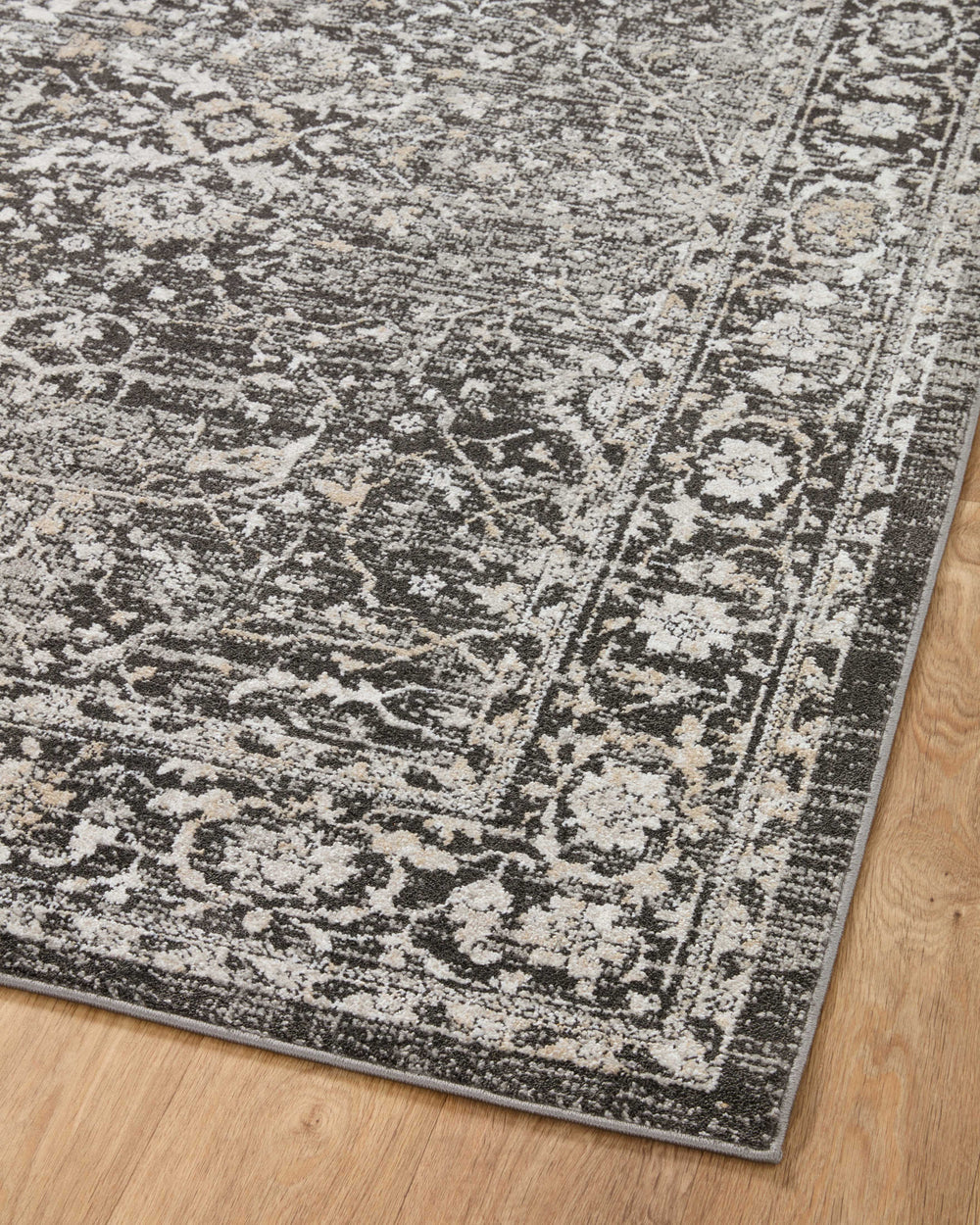 Odette Charcoal / Silver Rug (ODT-01)