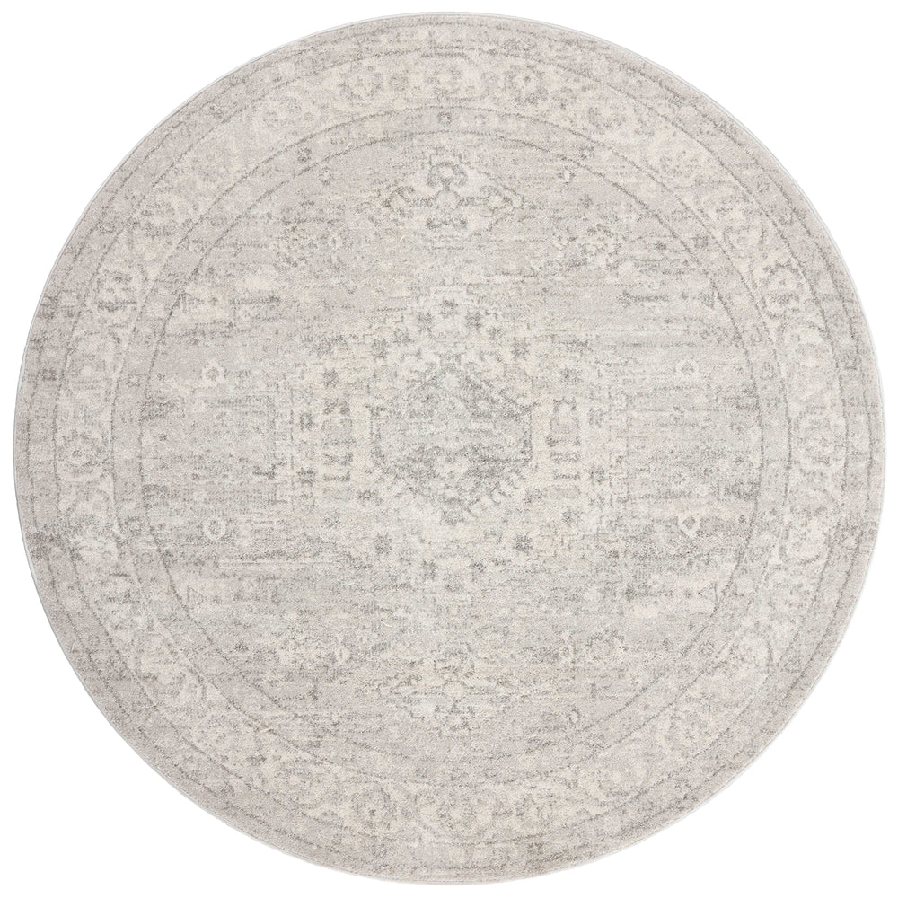 Odette Silver / Ivory Rug (ODT-02)