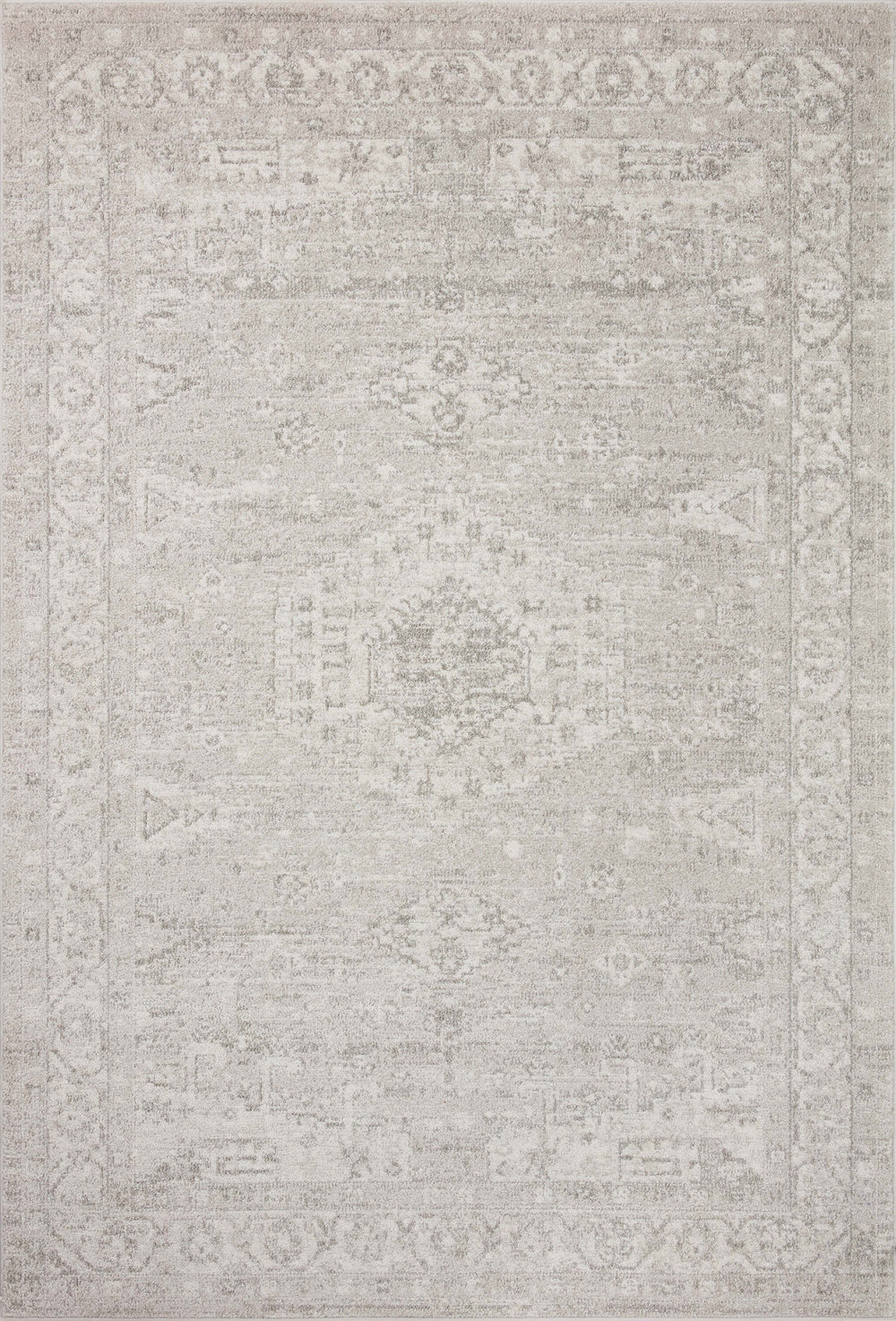 Odette Silver / Ivory Rug (ODT-02)