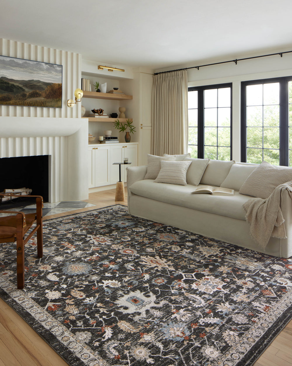 Odette Charcoal / Multi Rug (ODT-04)