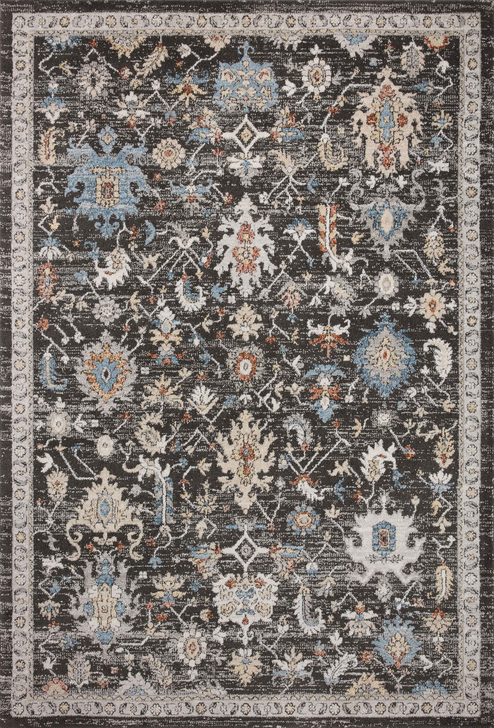 Odette Charcoal / Multi Rug (ODT-04)