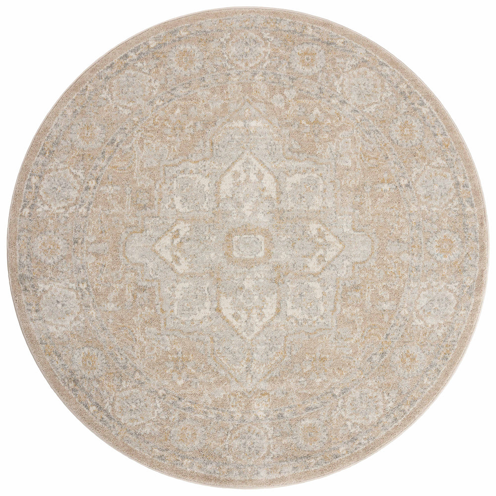 Odette Beige / Silver Rug (ODT-05)