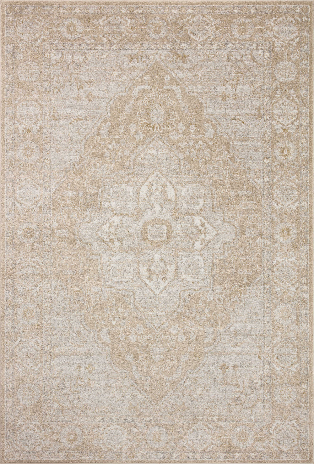 Odette Beige / Silver Rug (ODT-05)