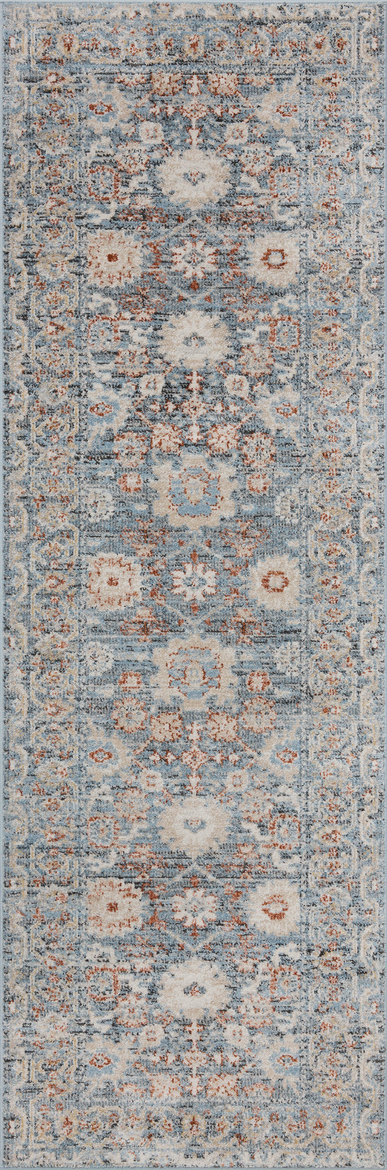 ODT-07 Loloi Odette Sky / Rust Rap